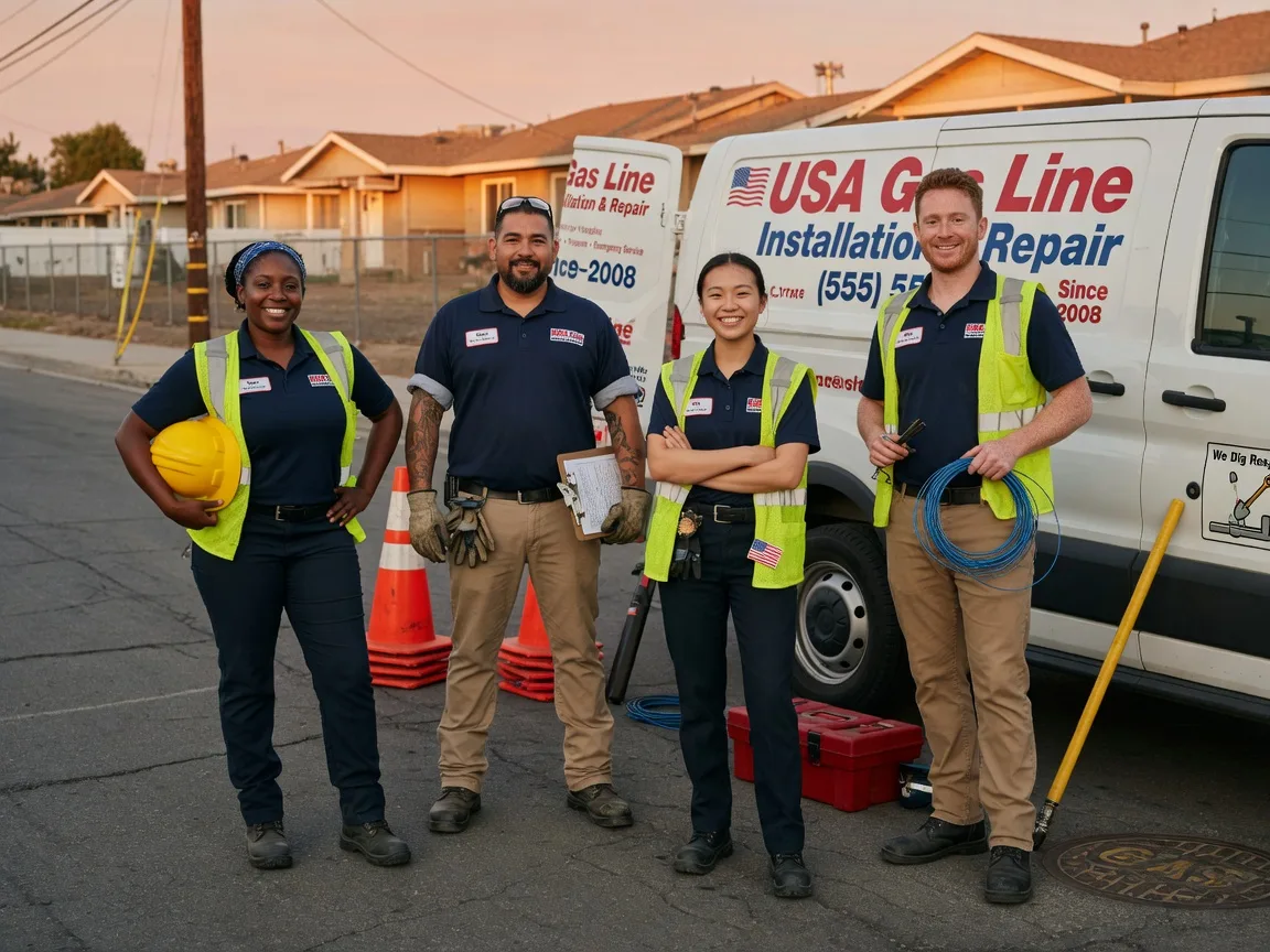 Gas Line Installation company in Hulen, KY